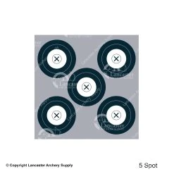 American Whitetail Tough Target Face (18"x18") -big shot shop 1130051 5 spot