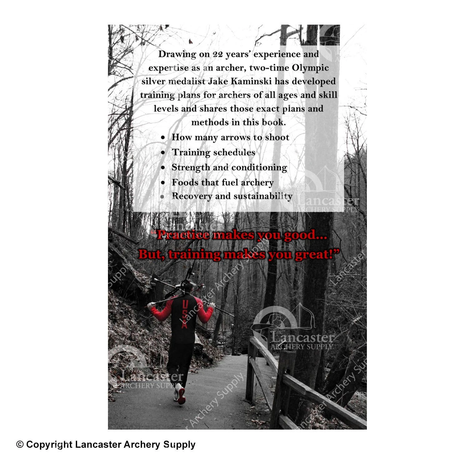 Jacob Ash Training For Archery Book By Jake & Heather Kaminski 4 Jacob Ash Training For Archery Book By Jake & Heather Kaminski - Image 2