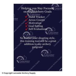 Jake Kaminski 2021 Kaminski Archery Performance Planner -big shot shop 1230016 back 1