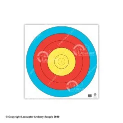 Maple Leaf World Archery Official 5 Ring Target Face (TA-122 Cm)