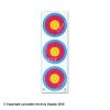 Maple Leaf TA-60cm Vertical 3 Spot Target Face -big shot shop 3050003