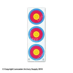 Maple Leaf TA-60cm Vertical 3 Spot Target Face