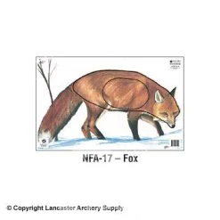 Maple Leaf Official NFAA Animal Target (Group 3) -big shot shop 3050016 fox