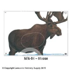 Maple Leaf Official NFAA Animal Target (Group 1) -big shot shop 3050039 moose