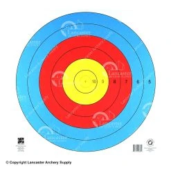 Maple Leaf World Archery Official 6 Ring Target Face