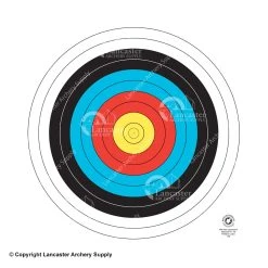 Maple Leaf Reduced 40cm 10-Ring Target Face