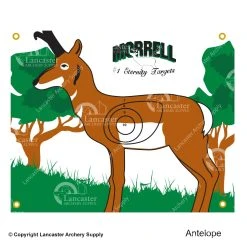 Morrell NASP/IBO Polypropylene Target Faces -big shot shop 3230071 antelope