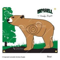 Morrell NASP/IBO Polypropylene Target Faces -big shot shop 3230071 bear