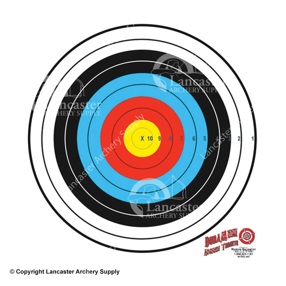 DuraMesh Archery Targets DuraMesh 80cm 5 Color Target Face 3 DuraMesh Archery Targets DuraMesh 80cm 5 Color Target Face