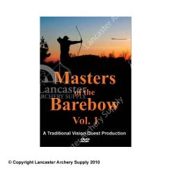 Traditional Vision Quest Masters Of The Barebow DVD Vol. 1