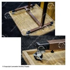 Last Chance Archery Last Chance Wheel Kit For Floor Stand -big shot shop 6910036 INUSE 1