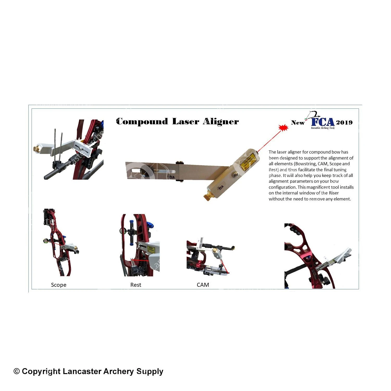 Gas Pro FCA Compound Laser Alignment Tool 4 Gas Pro FCA Compound Laser Alignment Tool - Image 2
