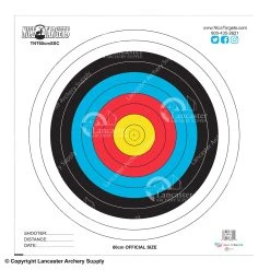 NiceTargets 60cm Single Spot Target Face