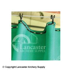 Lancaster Archery Supply High Performance Green Arrow Backstop Netting (10')